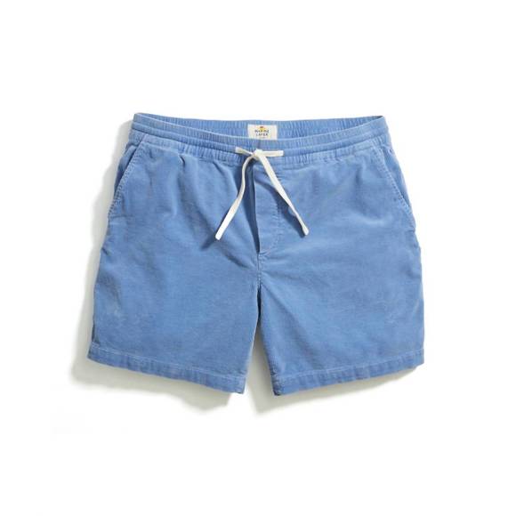 NEW MARINE LAYER saturday corduroy short in marina - Picture 4 of 4